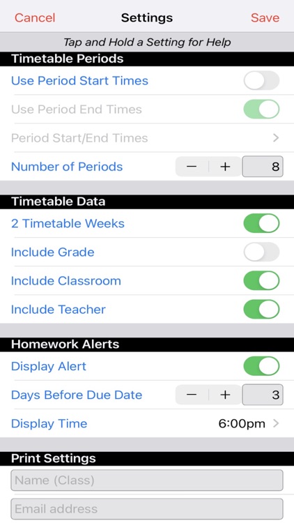 School Schedule for Class screenshot-6