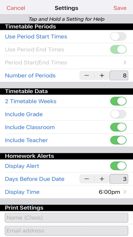 #7. School Schedule for Class (iOS) 由: SMC Analysts Ltd