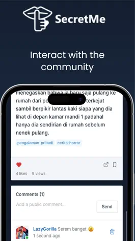 Game screenshot SecretMe – Anonymous Stories hack