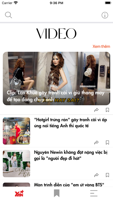 Screenshot #2 pour YAN News - Tin giới trẻ 24h