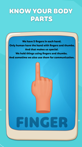 Body Parts Game Fun Learning screenshot