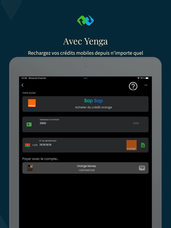 Yenga iPad screenshot 4 - Finance app
