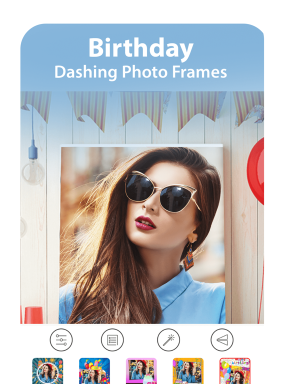 Screenshot #4 for Birthday Cake Photo Frames