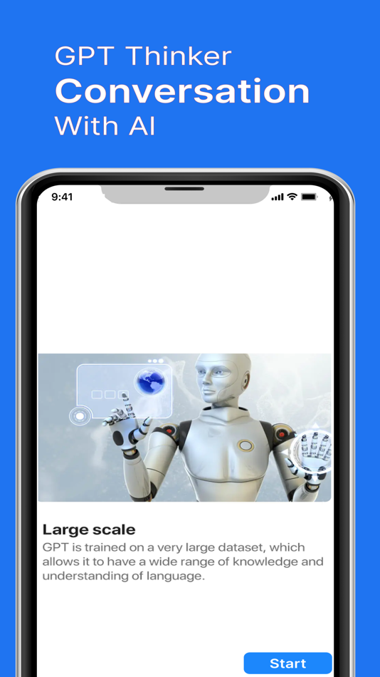 #5. Chat AI - Chat Assistant BOT (iOS) Podle: Kuldeep Vagadiya