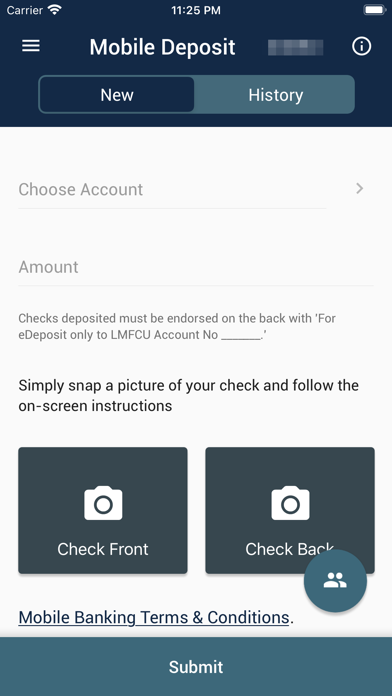 Milestones FCU Screenshot