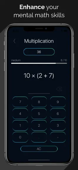 Game screenshot Math X - Mental Math Prep mod apk