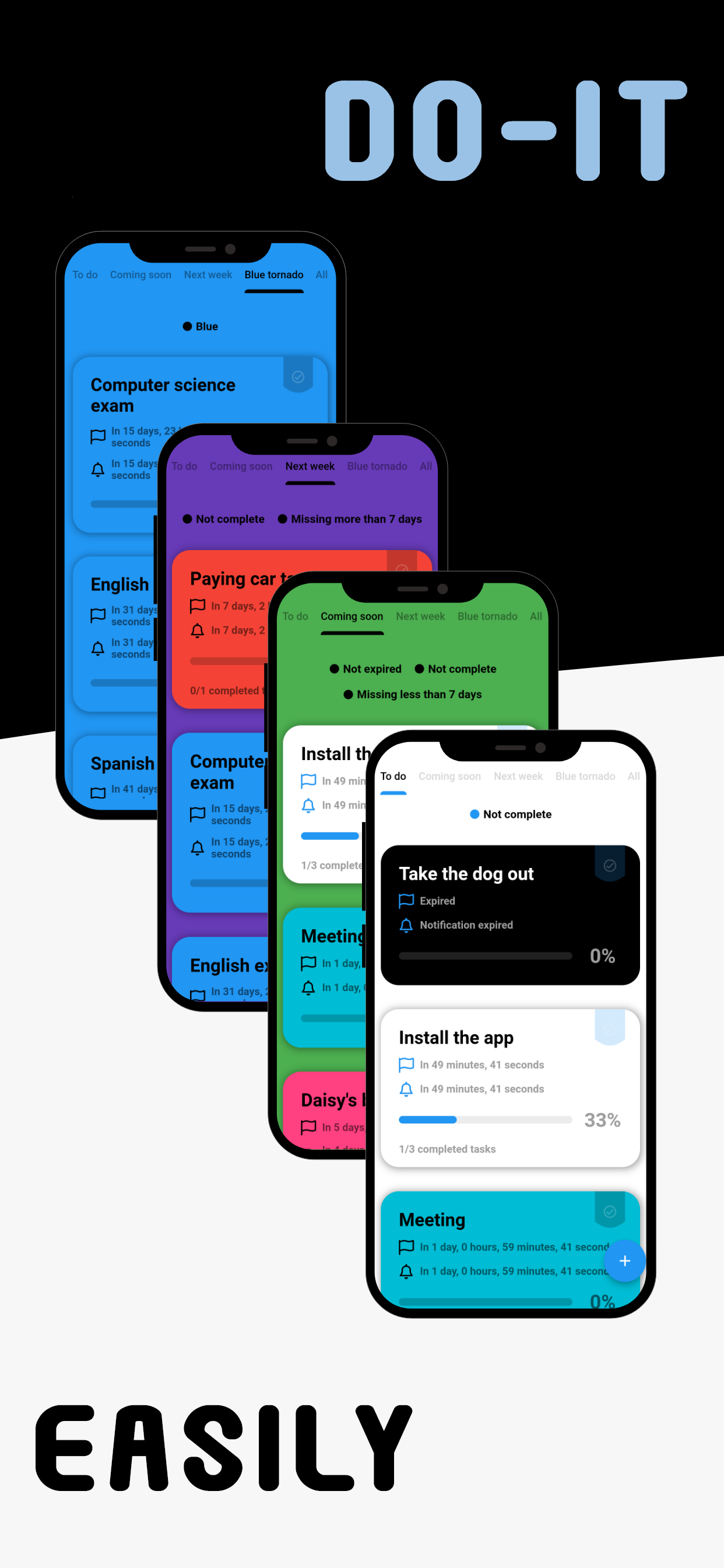Do-it easily, Chich to-do list
