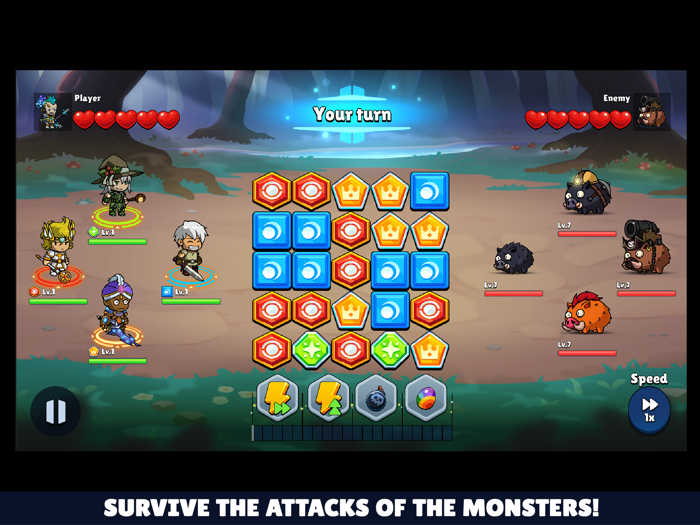 Rise of Knights - Match 3