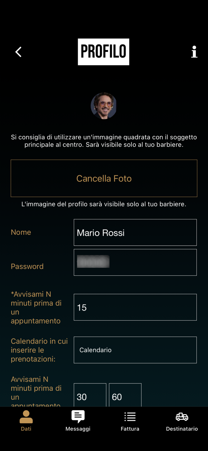 Paride Barber Classy