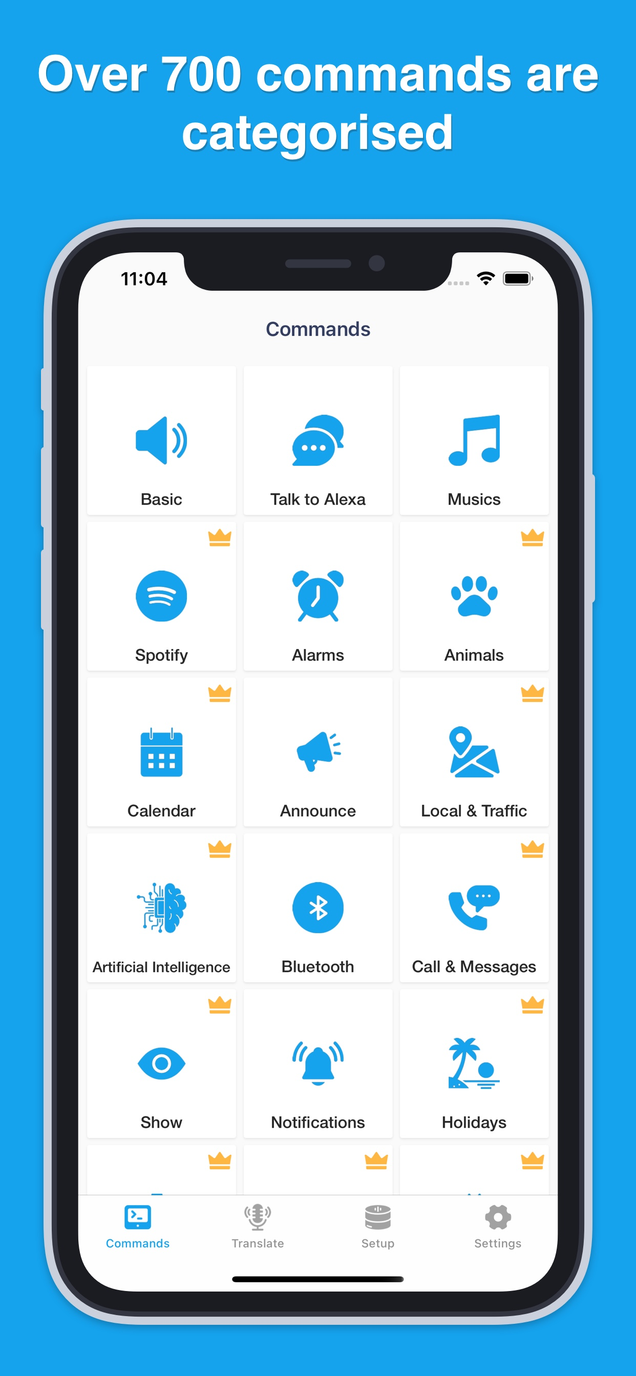 Commands & Setup for Alexa