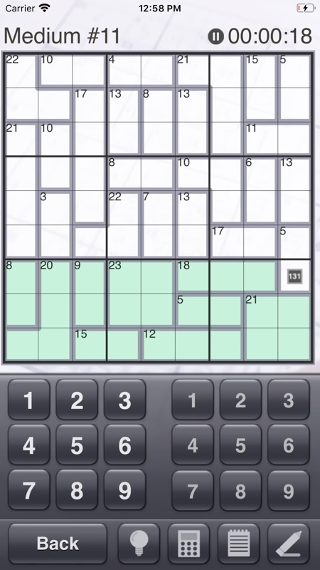 Killer Sudoku! screenshot 4