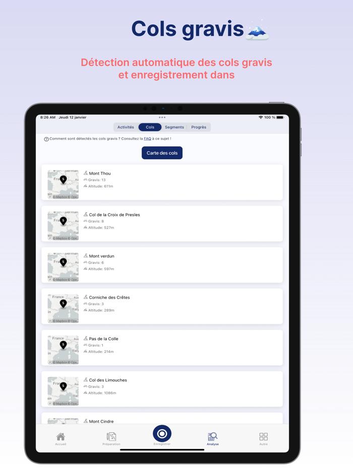 GPS vélo route - BikeCompanion