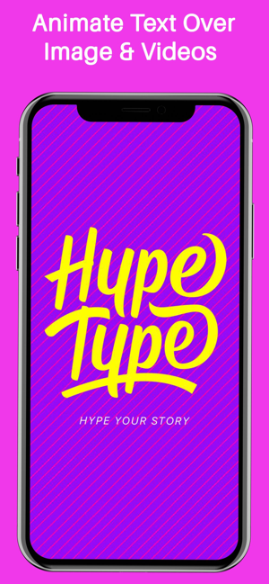 ‎Hype-Type: Moving Text Photo-s Screenshot