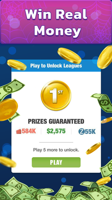 Spider Solitaire: Cash Games Screenshot