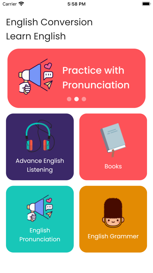 #2. English Conversion Practice (iOS) 由: Kantaben Gorasiya