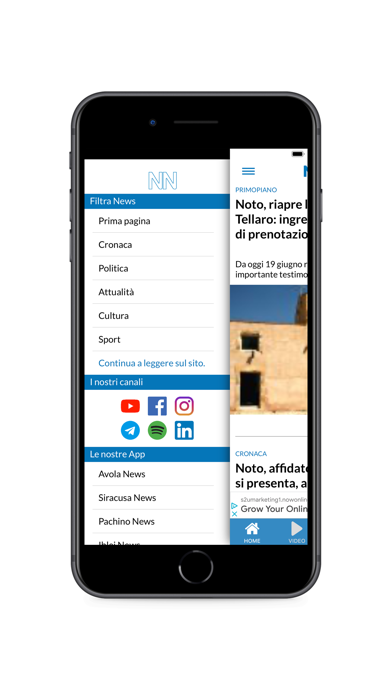 Noto News mobile Screenshot