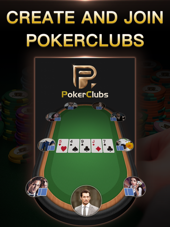 PokerClubs-Global Poker Game