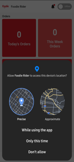 Foodie - Rider screenshot 4