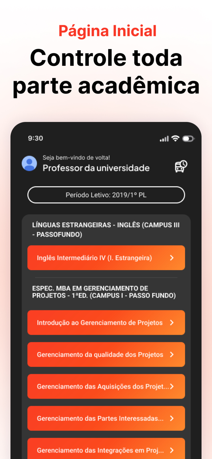 Sou UPF Professor