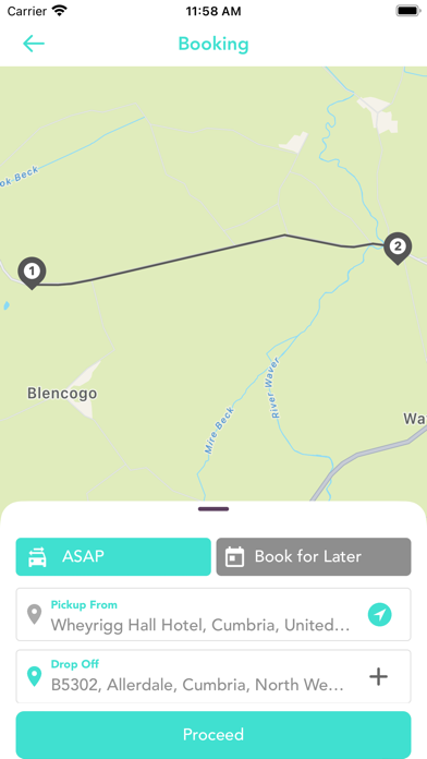 Cockermouth cabs cumbria Screenshot