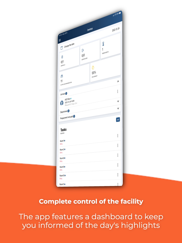 mobile-calendar booking system