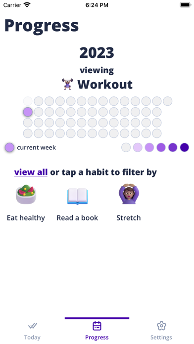 Respectful Habit Tracker Screenshot