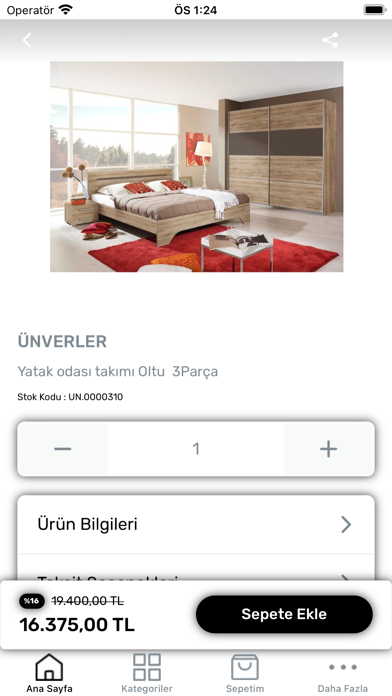 Ünverler Mobilya Screenshot