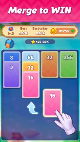Game screenshot X2 Solitaire Merge-2048 Number mod apk