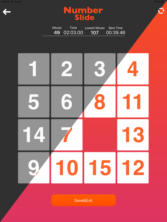 Screenshot #4 pour NumberSlide