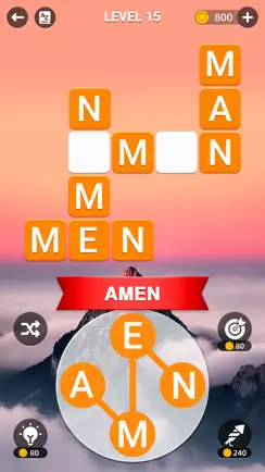 Holyscapes - Bible Word Game iPhone image 2
