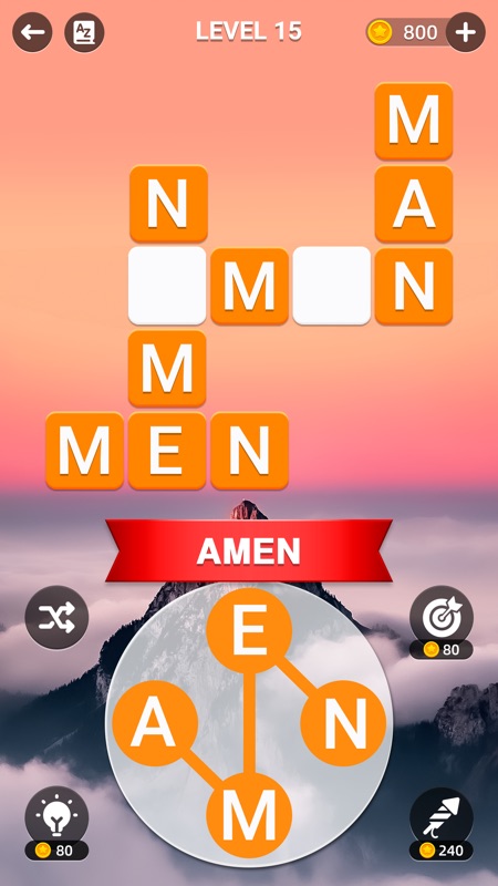 Holyscapes - Bible Word Game screenshot 2
