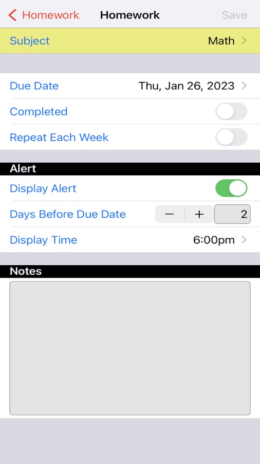 #5. School Schedule for Class (iOS) 由: SMC Analysts Ltd