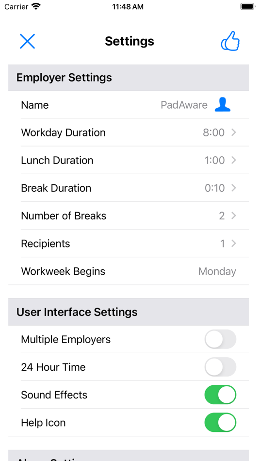 #2. PadAware™ Time Clock (macOS) 由: PadAware