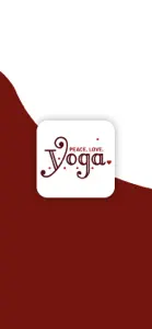 Peace Love Yoga screenshot #1 for iPhone