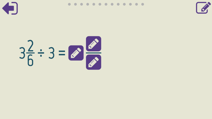 Dividing Fractions Trainer
