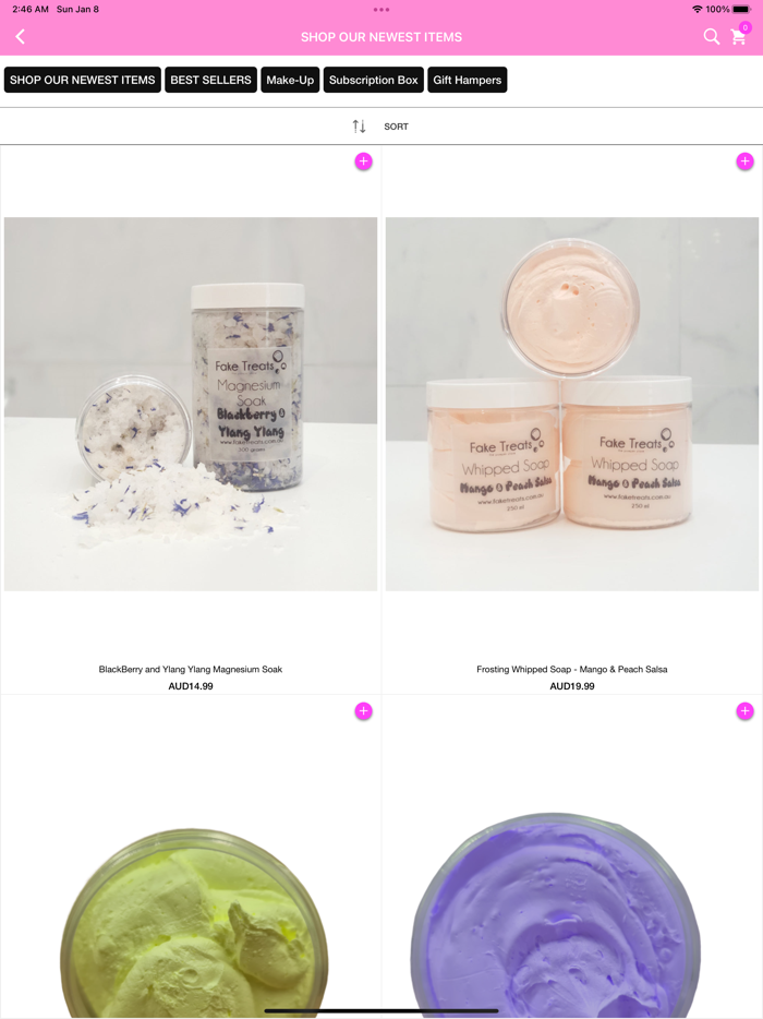 Fake Treats Bath and Beauty