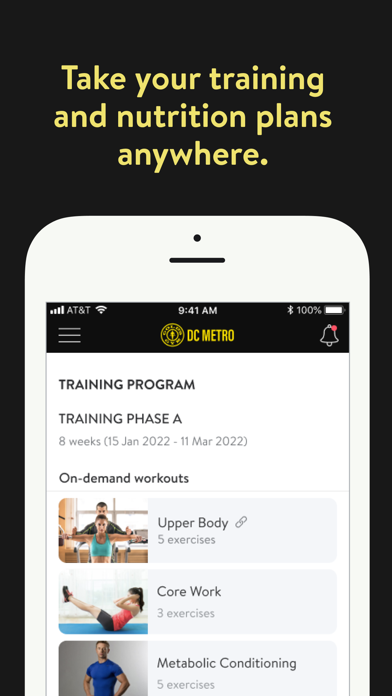 Golds Gym DC METRO Screenshot