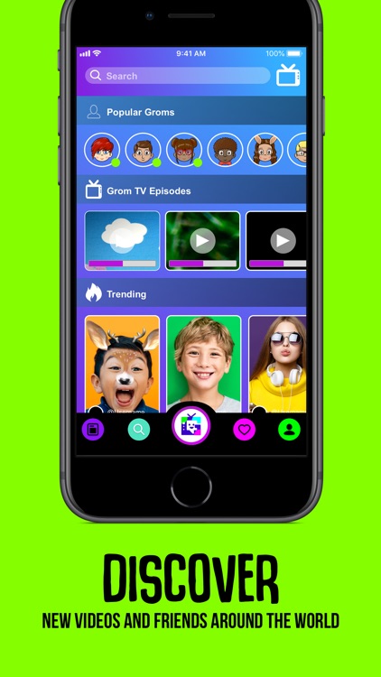 GROM - Social Network For Kids screenshot-3