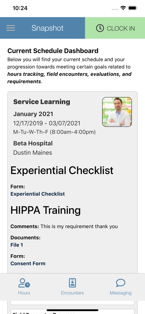 ELMS Mobile Application screenshot 3