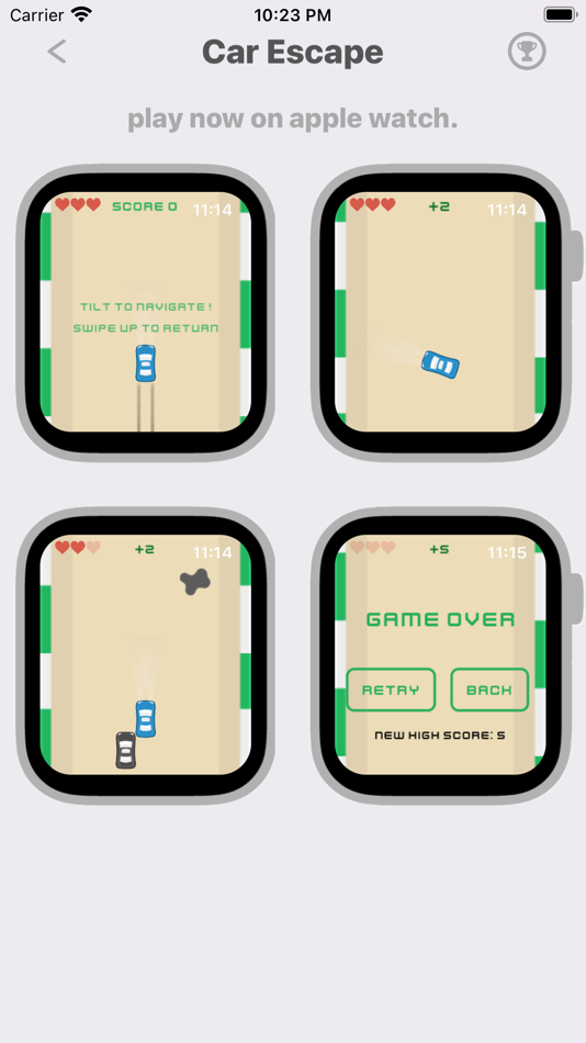 #4. Wrist Arcade 10-in-1 (iOS) 由: Vineet Patil