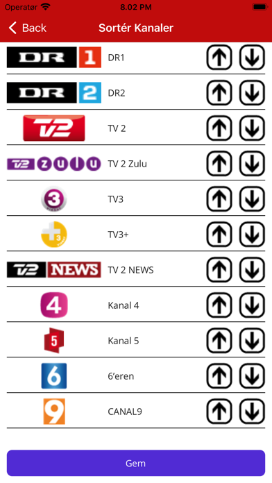 Dansk TV Guide Screenshot