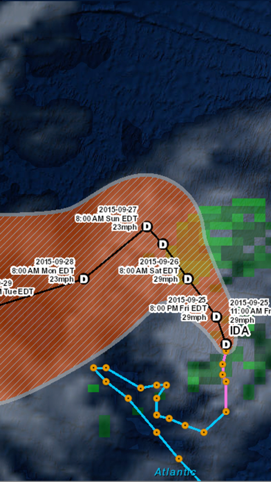 Gulf Hurricane Tracker Screenshot