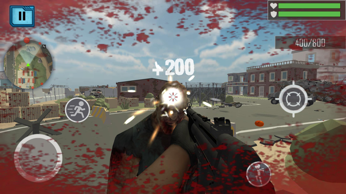 Zombie Day Among Dead Shot