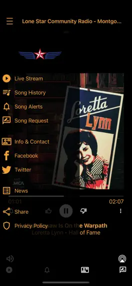 Game screenshot Lone Star Community Radio apk
