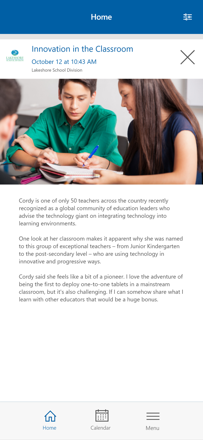 Lakeshore School Division