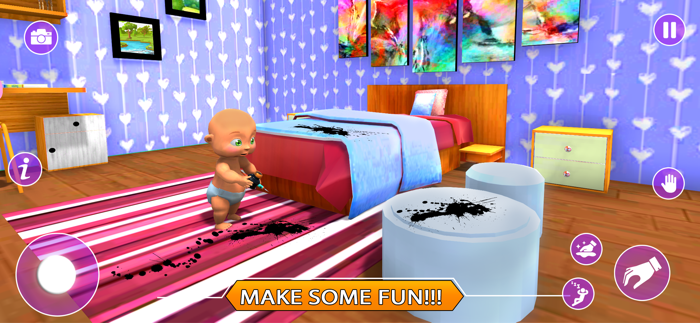 Baby Pranks Simulator Game