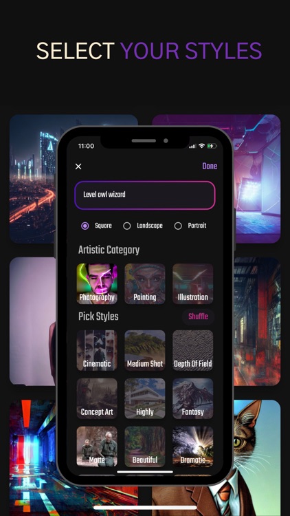 Dream Cat: AI Art Generator screenshot-3