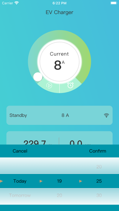 EV Charger Screenshot