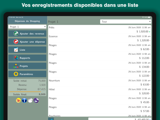 Screenshot #6 pour Shopping Expenses: Finance