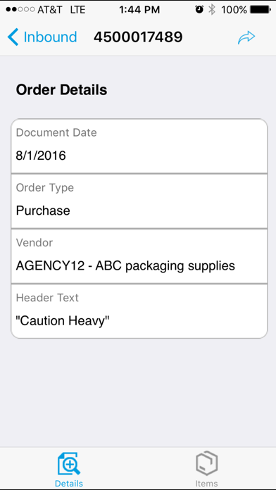 Screenshot #1 pour SAP Inventory Manager